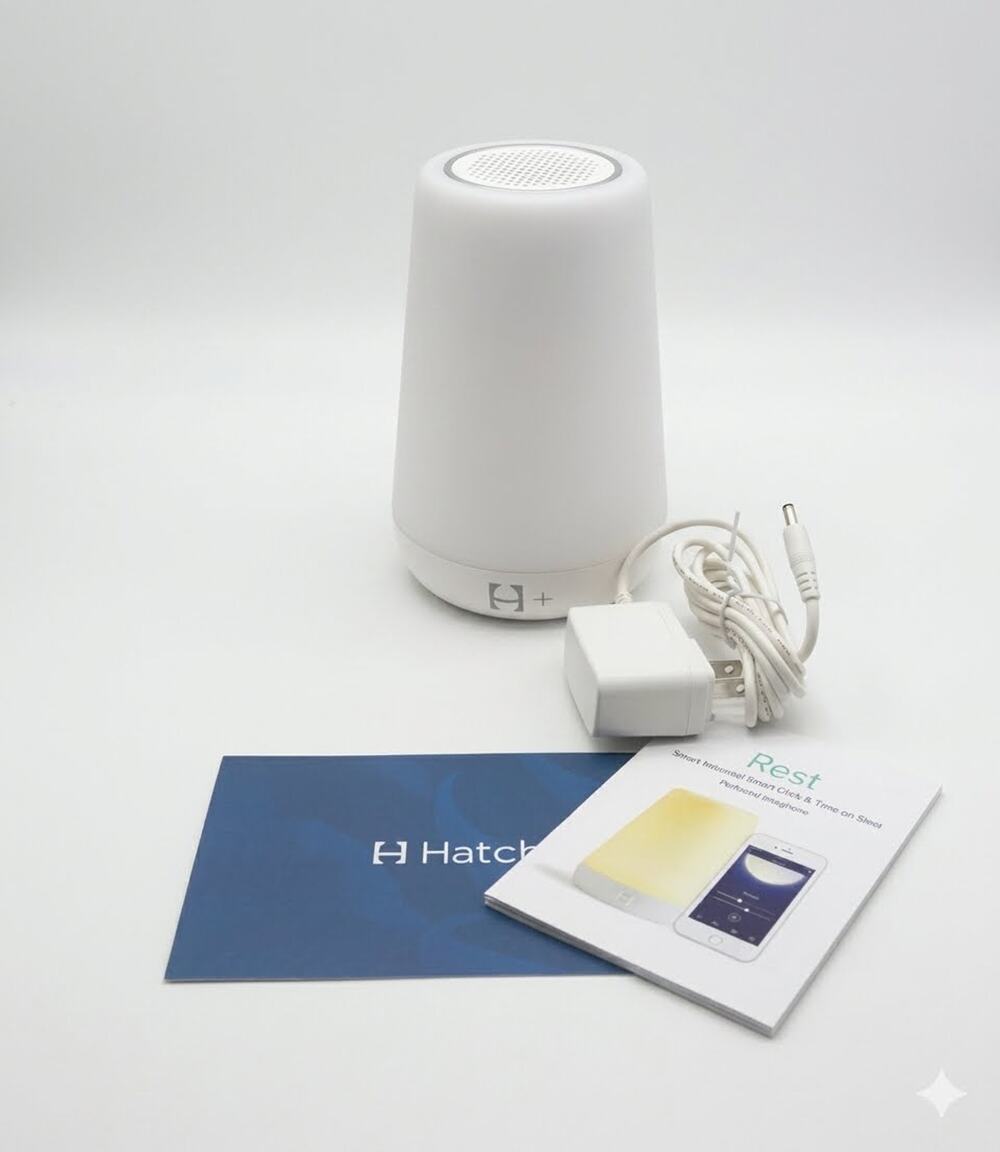 Hatch Rest Sound Machine BLUETOOTH Light Sleep Trainer Refurbished New Cord